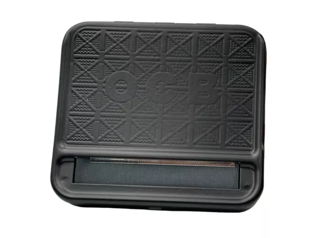 OCB Automatic Black Metal Rolling Box Smoking - 6mm or 8mm Diameter