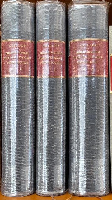 Caillet: Bedeutende Bibliographie Occulta / Okkultismus, 1912 selten!