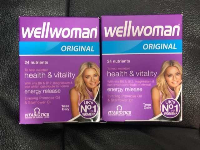 VITABIOTICS WELLWOMAN ORIGINAL Multi Vitamin Supplements 2X 30 = 60 ...