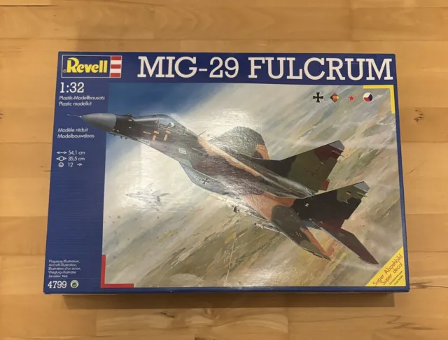 Revell MIG-29 FULCRUM - Modellflugzeug - Neu OVP - 4799 - „Rarität“