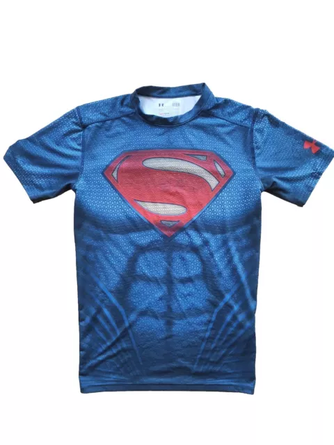 Under Armour Compression Shirt | WIE NEU| Gr. L | SUPERMAN Fitness Gym Rushguard