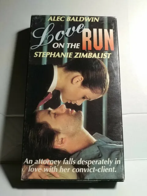 Love on the Run-VHS-Alec Baldwin/Stephanie Zimbalist-True Story-NBC/Goodtimes