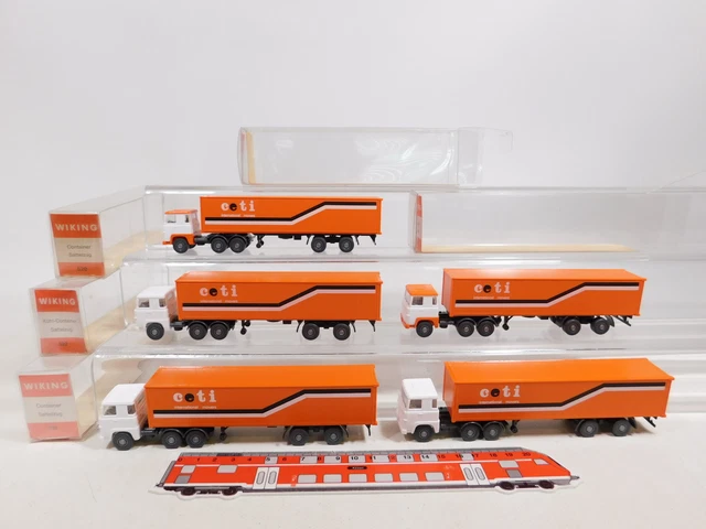 Tekno 63747 Scania L110 Torpedo + Semi-remorque Fourgon 1 Essieu - 1/50 - Mint/Neuf
