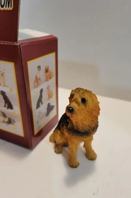 Otter Hound dog  Resin figurine