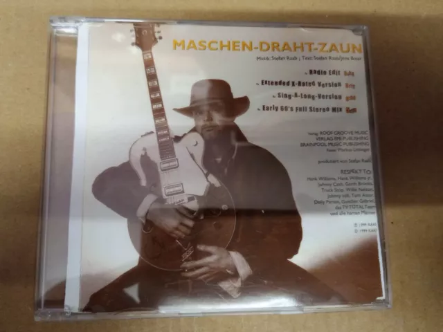Maxi-CD, Stefan Raab, Maschen-Draht-Zaun, Rare  1999