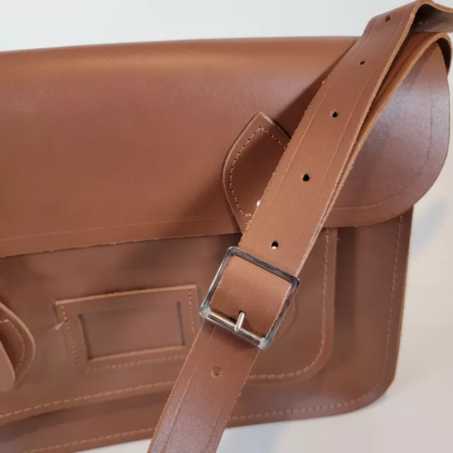 The Cambridge Satchel Company Messenger Bag Brown Classic Never Used 3