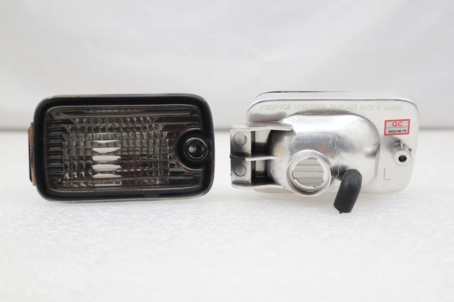 Front Position Turn Signal Lights-Smoke-Fit-S13-NISSAN Silvia 180SX 240X Type-X Front Position Turn Signal Lights-Smoke-Fit-S13-NISSAN Silvia 180SX 240X Type-X