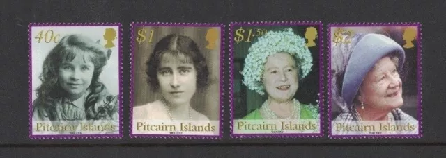 2006 Pitcairn Islands, QE II Birthday, SG 711/4, MUH, Set of Four