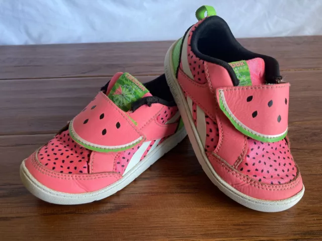 Reebok Ventureflex Chase II Size 7 Toddler Sneakers Watermelon Tennis Shoes RARE