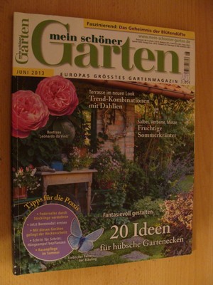 MEIN SCHÖNER GARTEN Gartenmagazin Heft Magazin Tipps Pflanzen Juni 2013