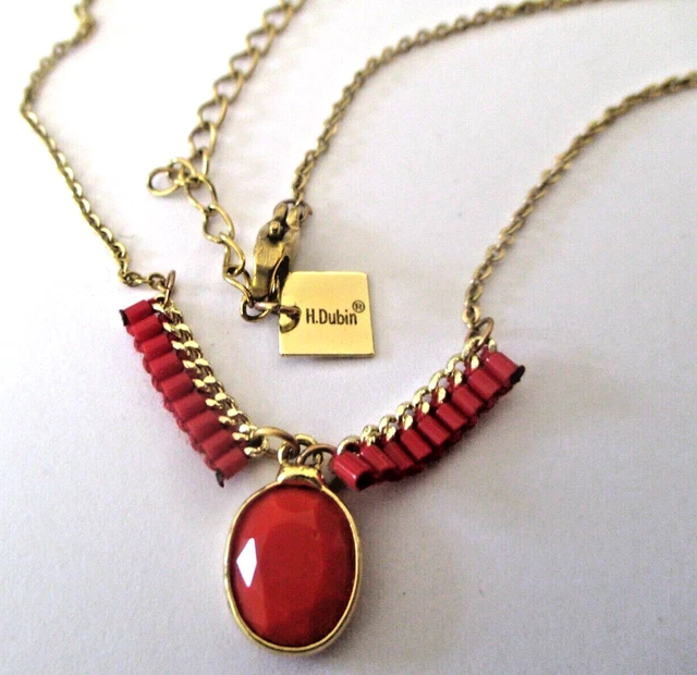 Collier Fantaisie Femme – Modèle 13900 Hervé Dubin – Neuf Avec étiquettes – Bijou élégant Simple