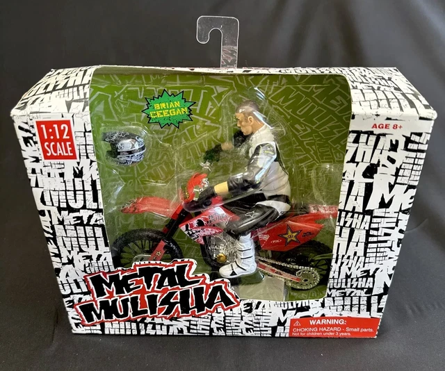 RARE RONIN SYNDICATE Metal Mulisha Brian Deegan 1:12 Scale RARE RONIN SYNDICATE Metal Mulisha Brian Deegan 1:12 Scale