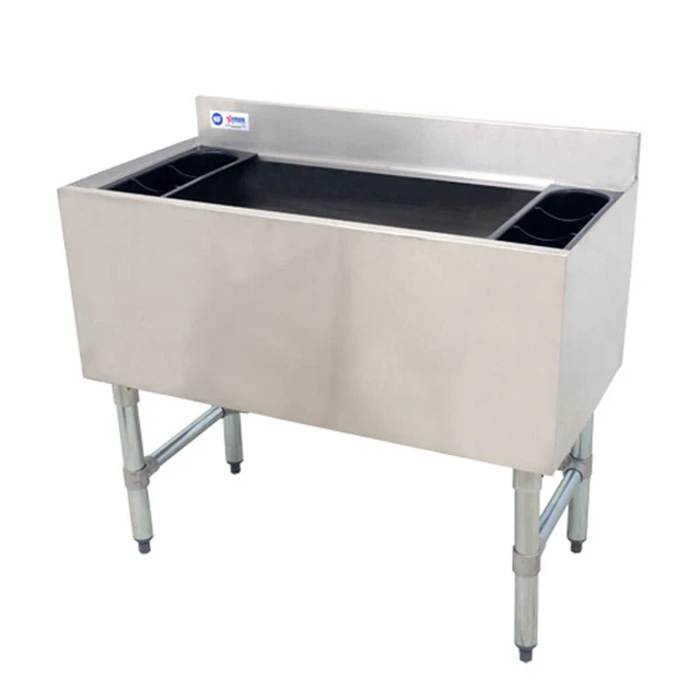 Omcan USA 43478 Underbar Ice Bin/Cocktail Unit Omcan USA 43478 Underbar Ice Bin/Cocktail Unit