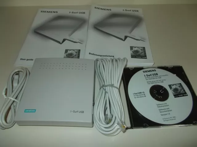 Siemens I-surf USB, Isdn Modem , #K-20-9