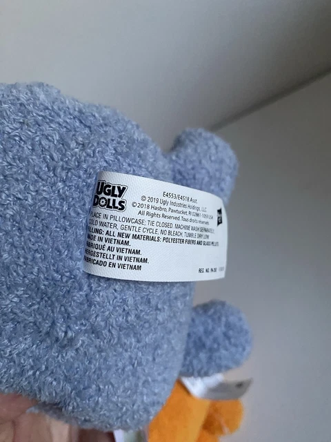 UGLY DOLLS BABO & Wishes Plush Soft Toys 9" Orange & Blue Monsters