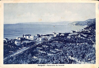 Brunner Cartolina Alassio Panorama dall'alto Ed 