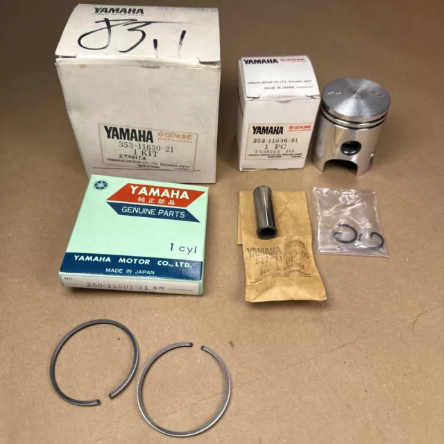 Kolben Kit 2.Uebermass Piston Kit 2Nd 40,50 Mm Yamaha Rd50M Dt50M Xx19371