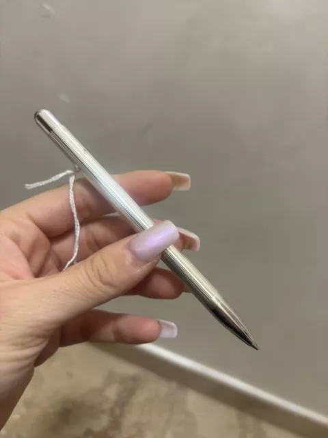 Penna in argento 925 a sfera.
