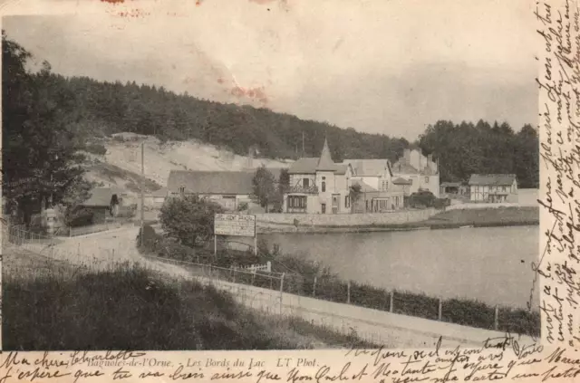 CPA 61 - BAGNOLES DE L'ORNE (Orne) - Les Bords du Lac