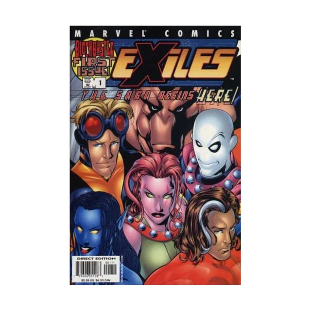 Marvel Comics Graphic Novel Exiles Vol. 1 - Down the Rabbit Hole EX