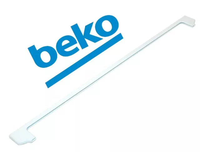 Genuine Beko Fridge Freezer Glass Shelf Front Trim Profile 4851900100