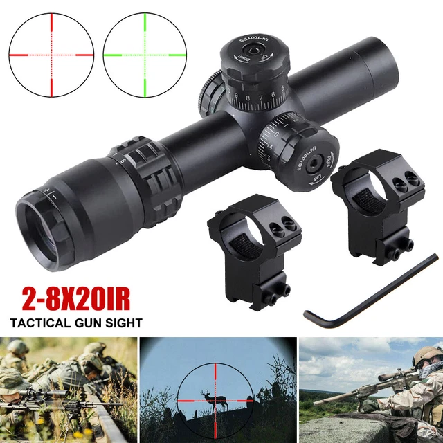 Cannocchiale 4-12x50 Ao Ret.mil-dot Con Attacco - 39OPTICS - Foto 3