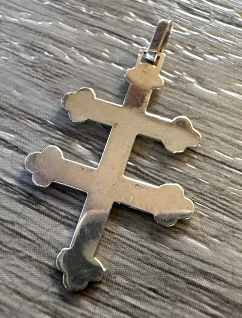 Support De Lanterne De Vélo Ancien - Croix De Lorraine - Vintage - France