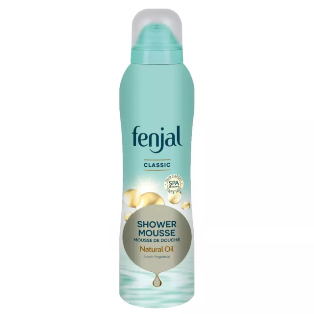 Fenjal Shower Mousse Classic mit Natural Oil mit Mandelöl 200ml