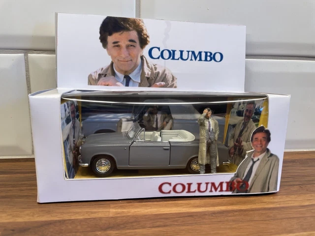 COLUMBO - CODE 3 Peugeot 403 c/w frei Fenster Vitrine Box und Figur EUR ...