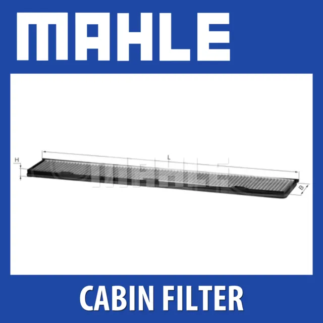 Mahle Pollen Cabin Filter LAK248 fits BMW 1 Series 3 Series