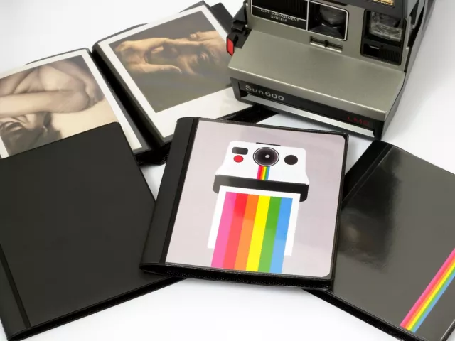 ALBUM A TASCHE per Foto Polaroid (600/SX70) Photo Album 40 foto (SVIP40)  EUR 7,59 - PicClick IT