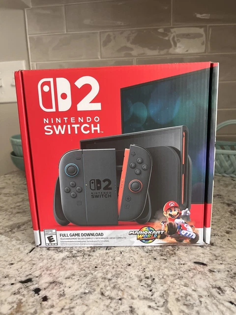 NINTENDO SWITCH 2 Console + Mario Kart World Bundle - NEW IN HAND ...