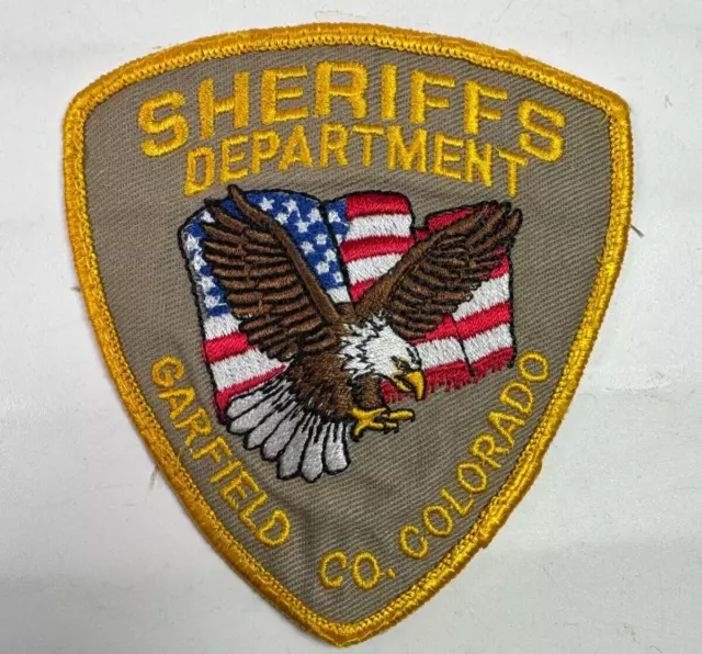 Garfield County Sheriff Colorado CO Patch Q1