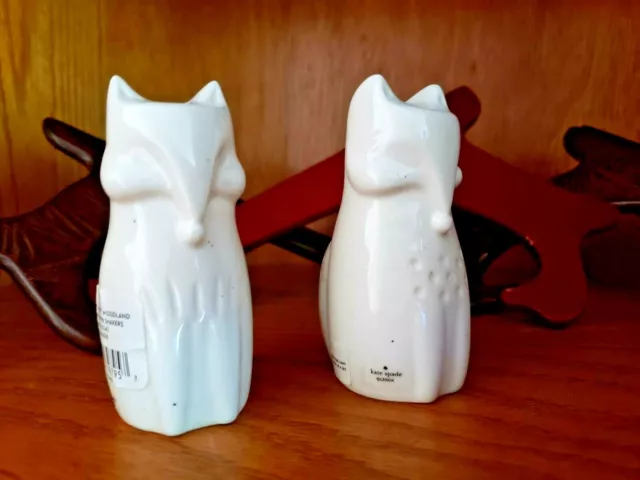 Lenox ~ kate spade New York ~ Cannon Street Woodland ~ Salt & Pepper Shakers