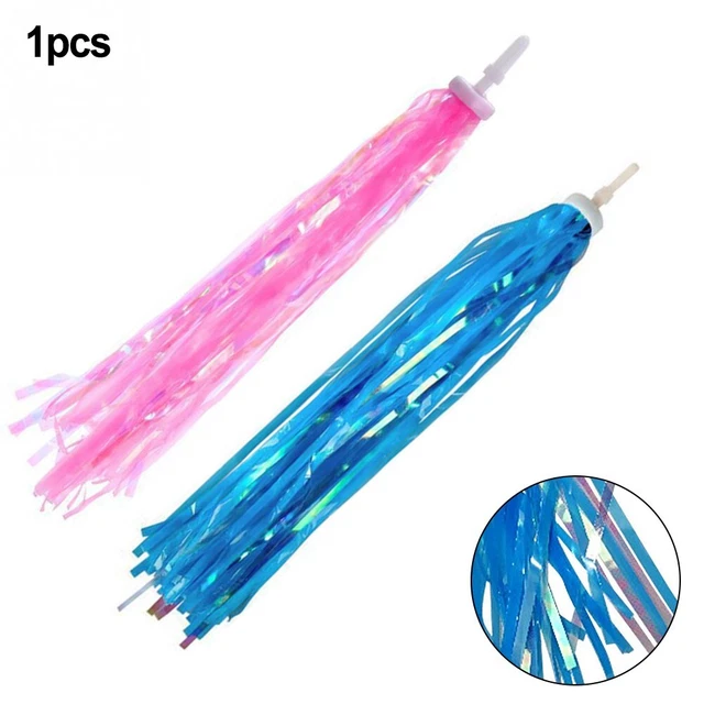 Coloré Enfants Bicyclette Scooter Handlebars-Streamers Sparkle Gland Rubans