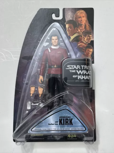 Star Trek II:  The Wrath of Khan 25th Anniversary Admiral Kirk Action Figure