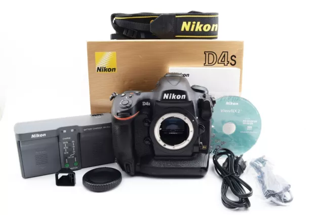 Nikon D4s 16.2MP Digital SLR Camera Body From JAPAN [Near Mint in Box] N1485