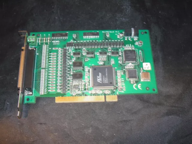 ADVANTECH PCI-1750 Rev. A 01-7 32 CH Isolated Digital I/O Board