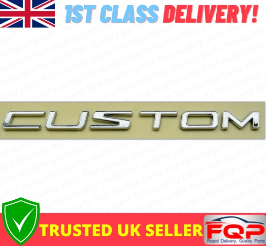 Ford transit custom deals rear door badge