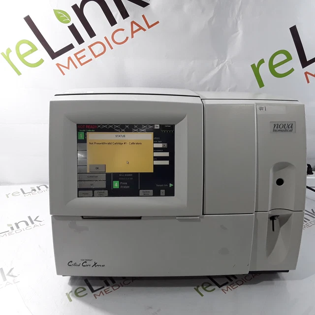 Nova Biomedical Corp. Critical Care Xpress Blood Gas Analyzer