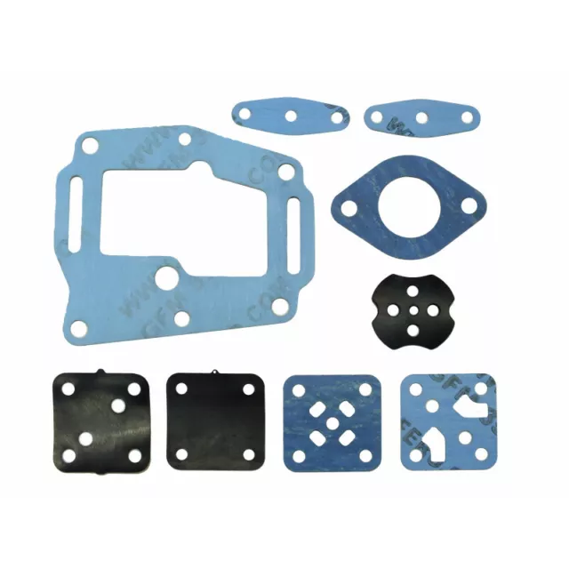 Essence Pompe & Admission Joint Set Pour Evinrude 5 - 15 HP 2 Temps Support