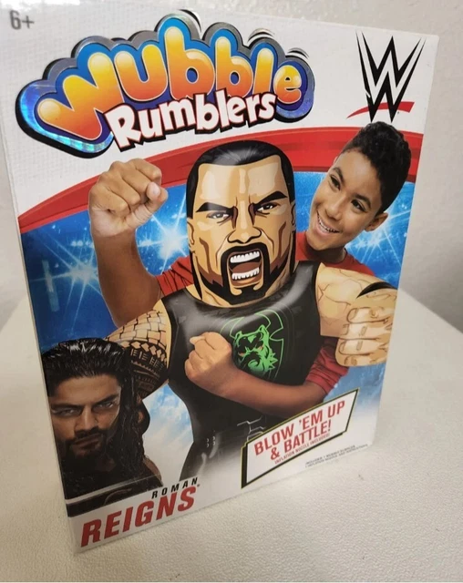 WUBBLE RUMBLERS WWE Roman Reigns Wrestling Inflatable Figure Blow 'Em