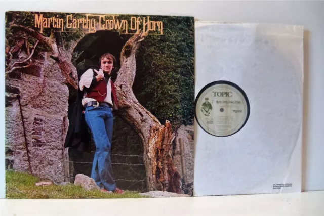 MARTIN CARTHY crown of horn LP EX/EX, 12TS300, vinyl, album, folk, uk, topic