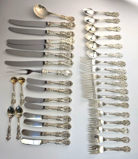 【Reed & Barton】 【純銀ハンドル】バターナイフ Francis I Reed & Barton】 【純銀ハンドル】バターナイフ Francis I REED