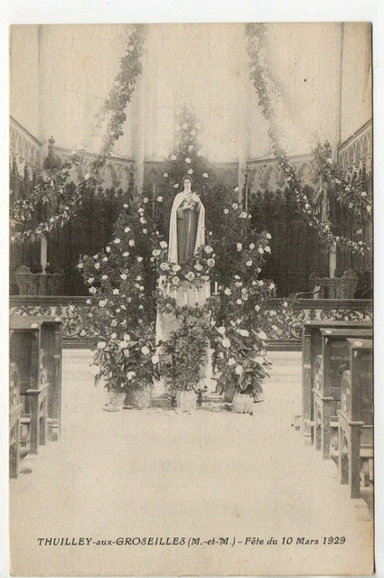 THUILLEY AUX GOSEILLES - Meurthe et Moselle - CPA 54 - March 1929 parties