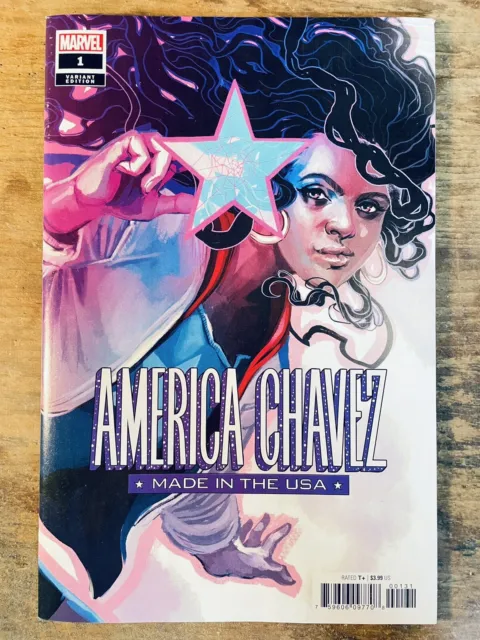 America Chavez Made In The Usa #1 (2021) Hans Variant Key! 1St App The Santanas