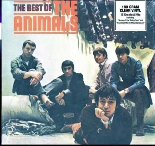 The Animals ‎The Best Of The Animals Limited US 180g Clear Vinyl Sealed MINT