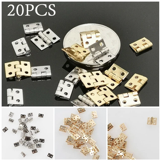 Charnières Miniatures 60 Piéce Mini Charnières Rétro Petites Charnières Charnière Pour Boîte à