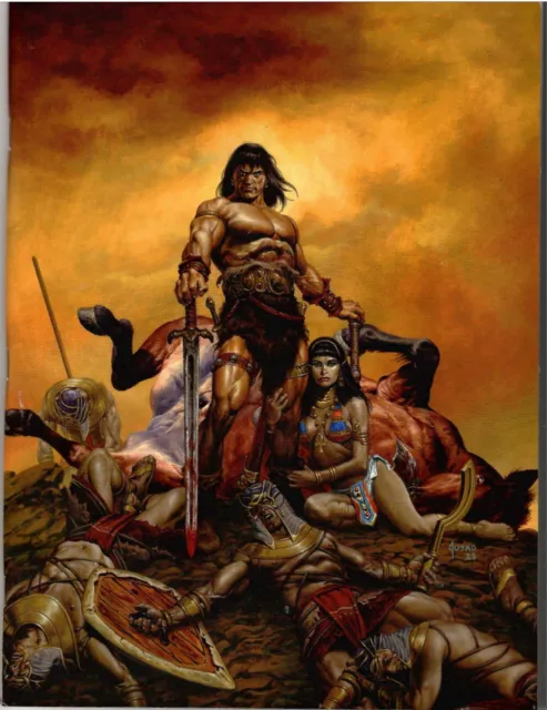 The Savage Sword of Conan #1 (Of 6) Joe Jusko Virgin Variant Titan Comics VF