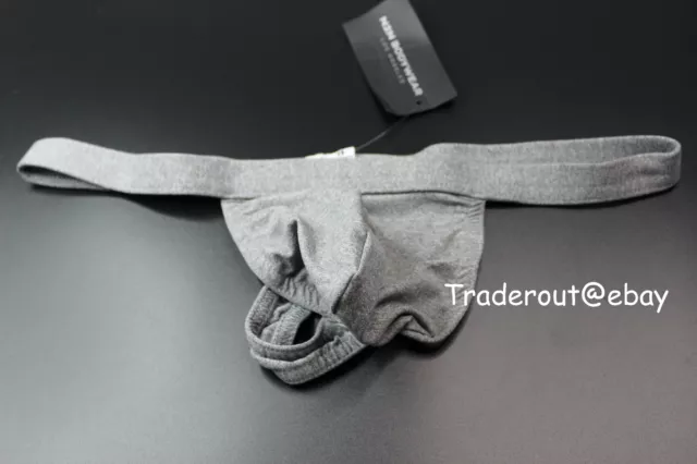N2N Bodywear Men grey brushed vintage G-string Thong underwear